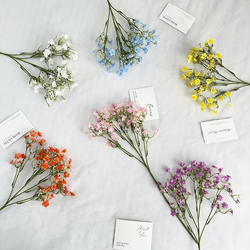 Artificial Gypsophila Flower for Wedding Decoration 10 Artificial Gypsophila Flower for Wedding Decoration 2