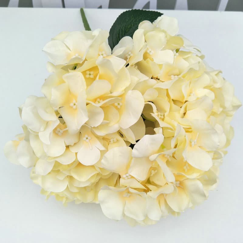 6-Head Artificial Hydrangea Flower Bush for Event Decoration 4 Artificial Hydrangea Flower Bush for Event Decoration 9