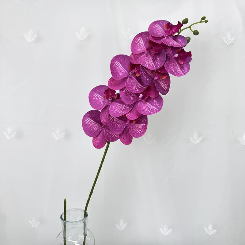 Artificial Phalaenopsis Orchid Flowers for Wedding Decoration 10 Artificial Phalaenopsis Orchid Flowers for Wedding Decoration 10