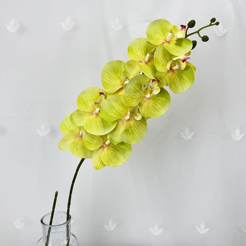 Artificial Phalaenopsis Orchid Flowers for Wedding Decoration 5 Artificial Phalaenopsis Orchid Flowers for Wedding Decoration 15