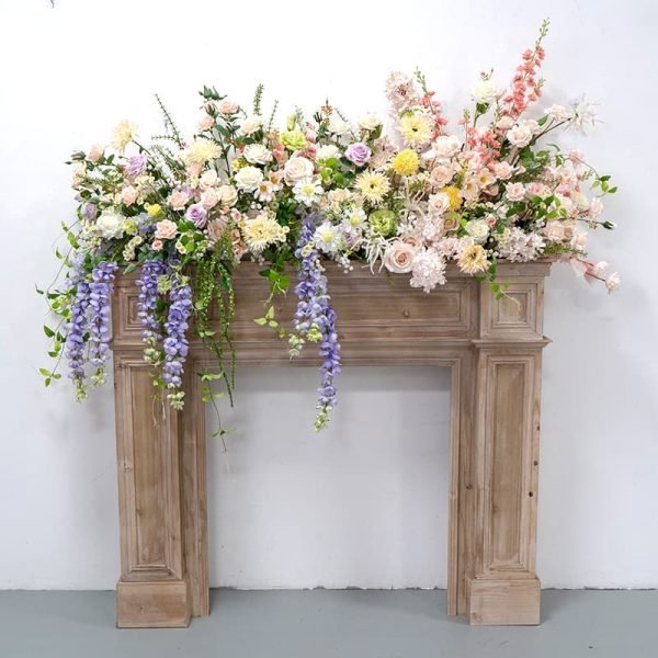 Artificial Rose Flower Row for Wedding Decoration