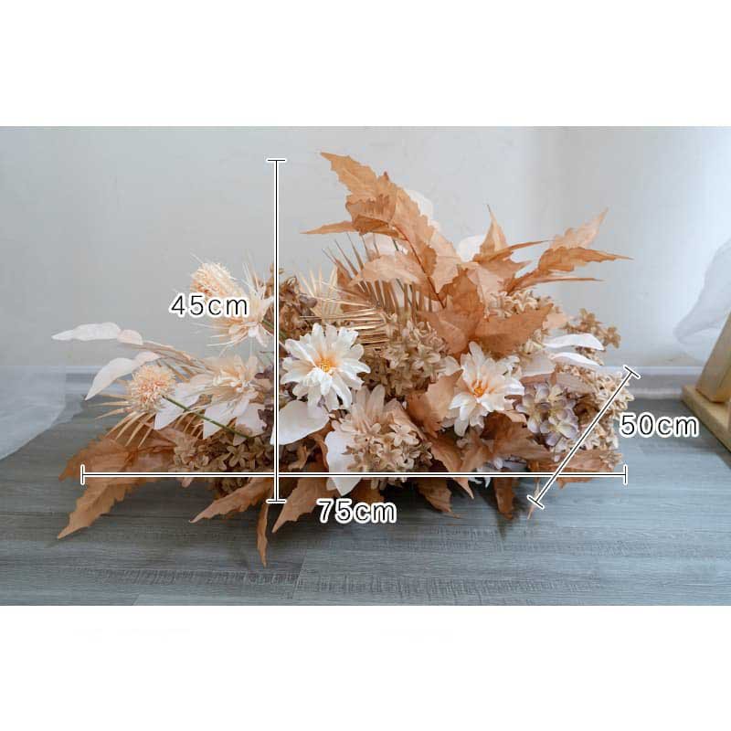 Diy Flower Arch For Wedding With Artificial Fall Flowers 9 Diy Flower Arch For Wedding With Artificial Fall Flowers 5