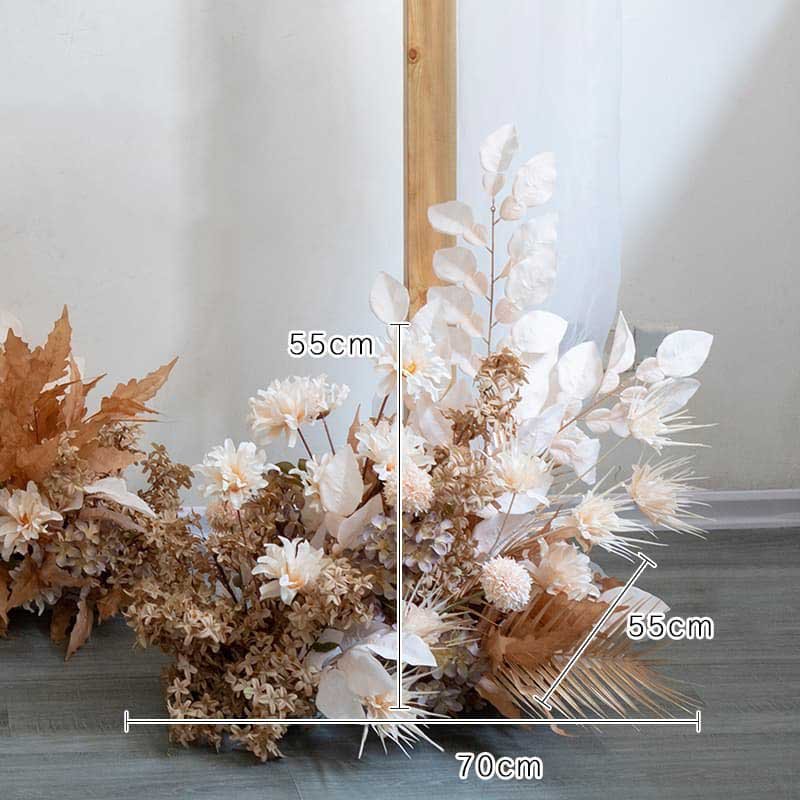 Diy Flower Arch For Wedding With Artificial Fall Flowers 8 Diy Flower Arch For Wedding With Artificial Fall Flowers 6