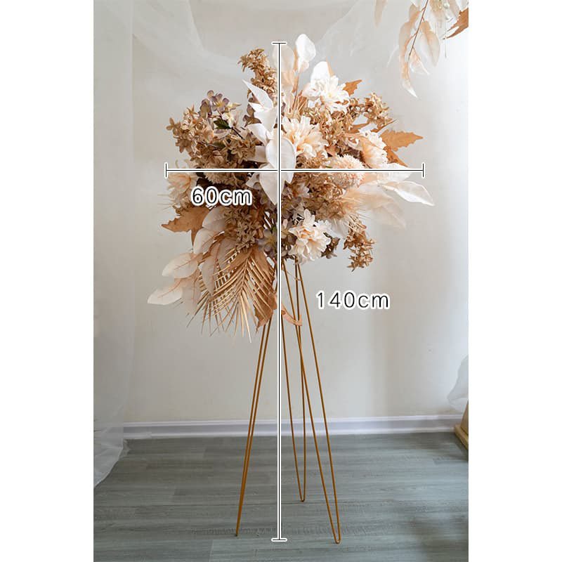 Diy Flower Arch For Wedding With Artificial Fall Flowers 5 Diy Flower Arch For Wedding With Artificial Fall Flowers 9