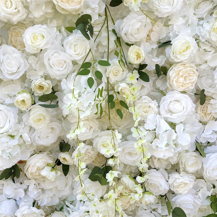 Flower Backdrop Wall For Wedding With Artificial Rose 3 Flower Backdrop Wall For Wedding With Artificial Rose 4