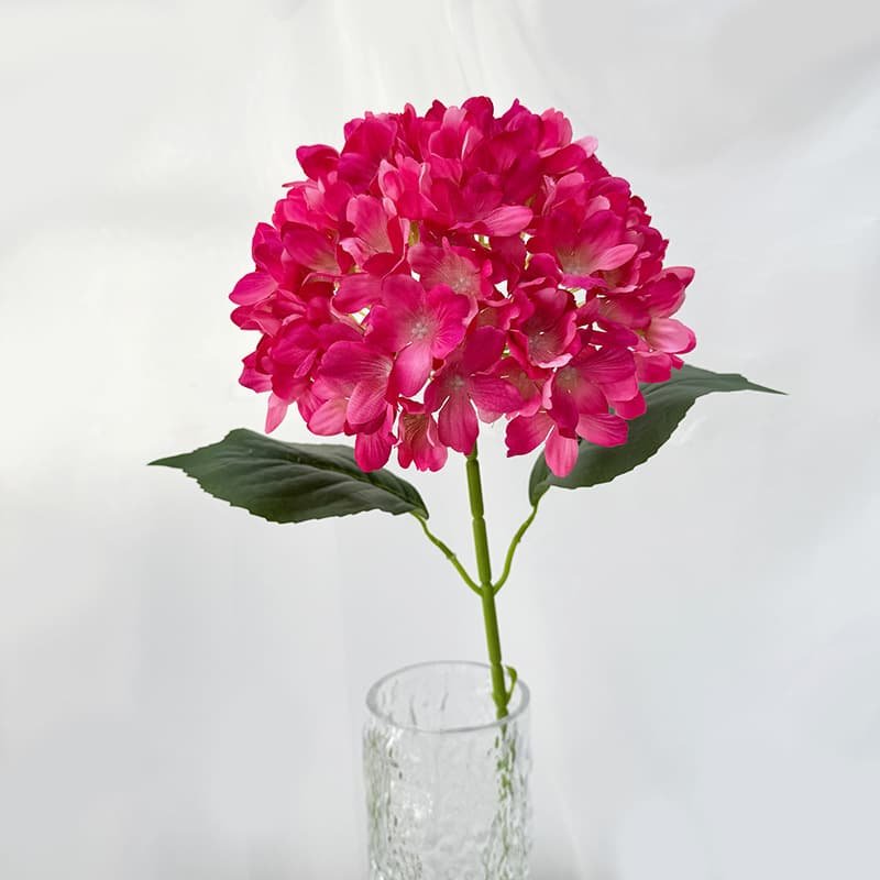 Lifelike Silk Hydrangea Flower for Vase Decoration 4 Lifelike Silk Hydrangea Flower for Vase Decoration 8