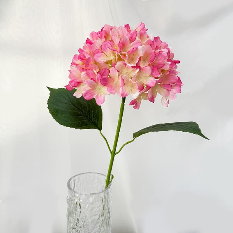Lifelike Silk Hydrangea Flower for Vase Decoration 3 Lifelike Silk Hydrangea Flower for Vase Decoration 9