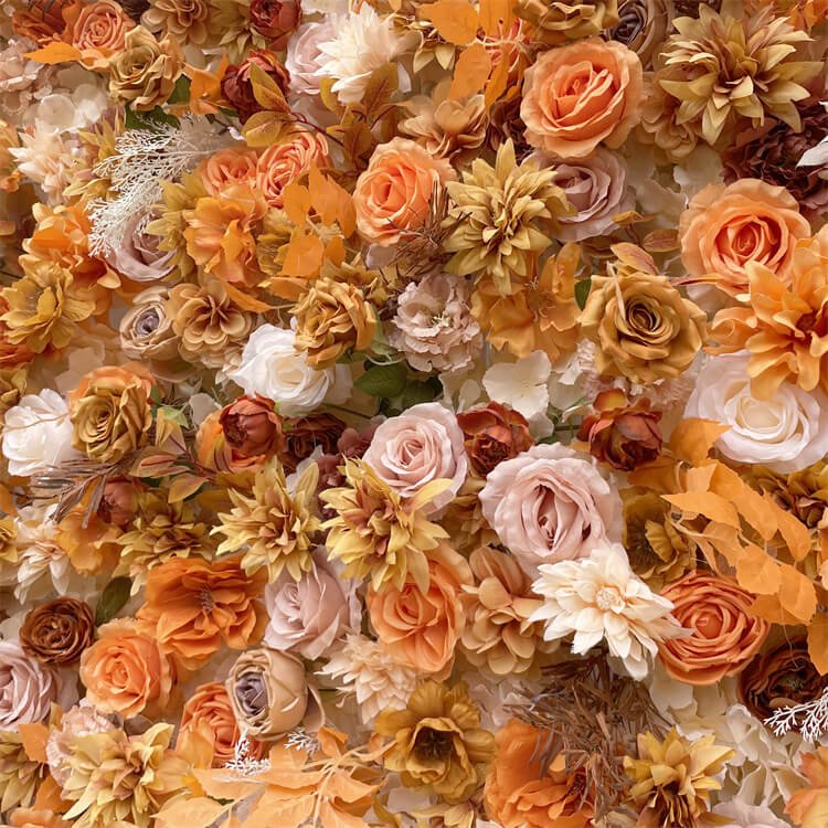 Roll Up Flower Wall With Stand Artificial Fall Flowers For Weddings 4 Roll Up Flower Wall With Stand Artificial Fall Flowers For Weddings 2