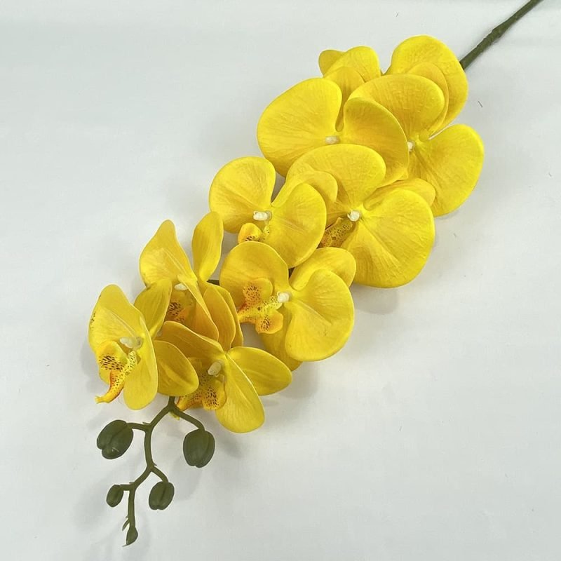Silk Orchid Flower Arrangement for Home and Office Décor 19 Silk Orchid Flower Arrangement for Home and Office Decor 16
