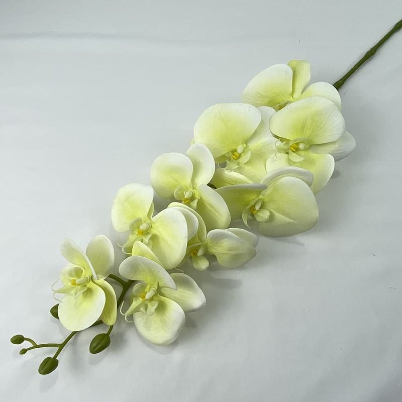 Silk Orchid Flower Arrangement for Home and Office Décor 14 Silk Orchid Flower Arrangement for Home and Office Decor 21