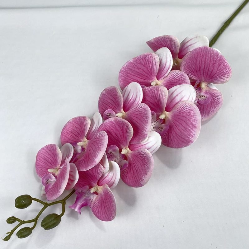 Silk Orchid Flower Arrangement for Home and Office Décor 13 Silk Orchid Flower Arrangement for Home and Office Decor 22