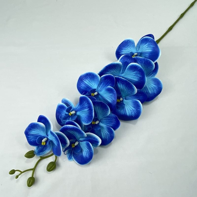 Silk Orchid Flower Arrangement for Home and Office Décor 11 Silk Orchid Flower Arrangement for Home and Office Decor 24
