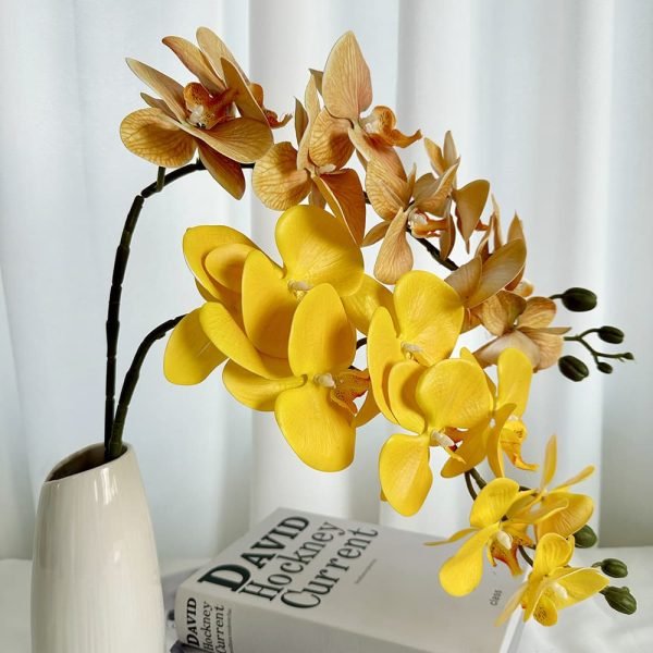 Silk Orchid Flower Arrangement for Home and Office Décor