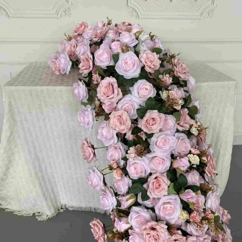 Table Decorations Wedding Flowers With Pink Artificial Flowers 4 Table Decorations Wedding Flowers With Pink Artificial Flowers 4