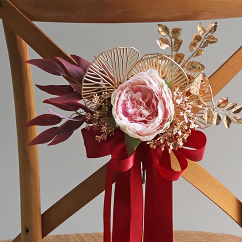 Wedding Ceremony Aisle Chair Decorations 4 Wedding Ceremony Aisle Chair Decorations 35