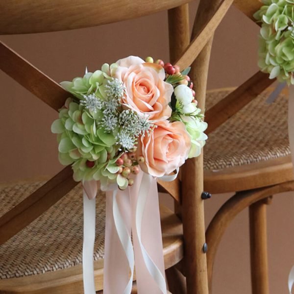 Wedding Ceremony Aisle Chair Decorations