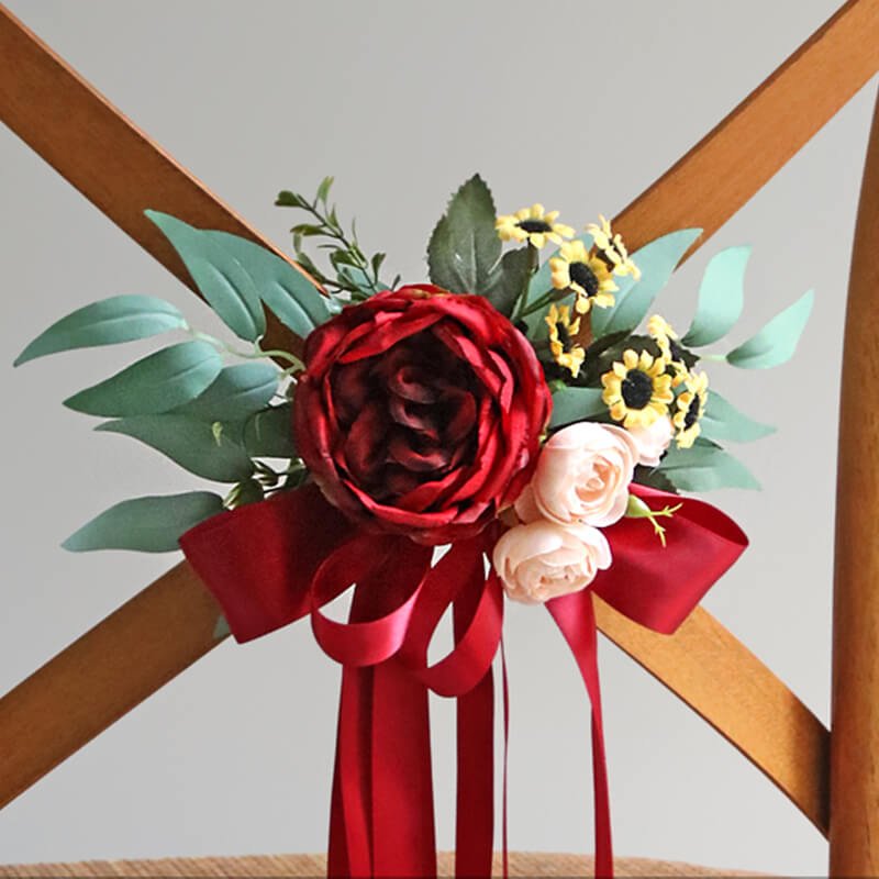 Wedding Ceremony Aisle Chair Decorations 30 Wedding Ceremony Aisle Chair Decorations 5