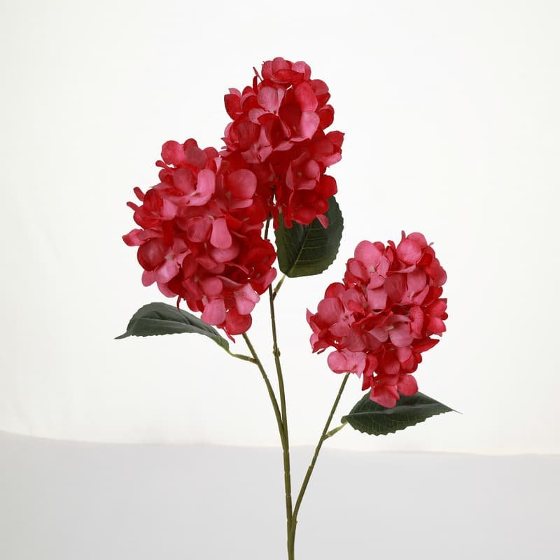 White Hydrangea Artificial Flowers For Home And Party Decoration 2 White Hydrangea Artificial Flowers For Home And Party Decoration 1
