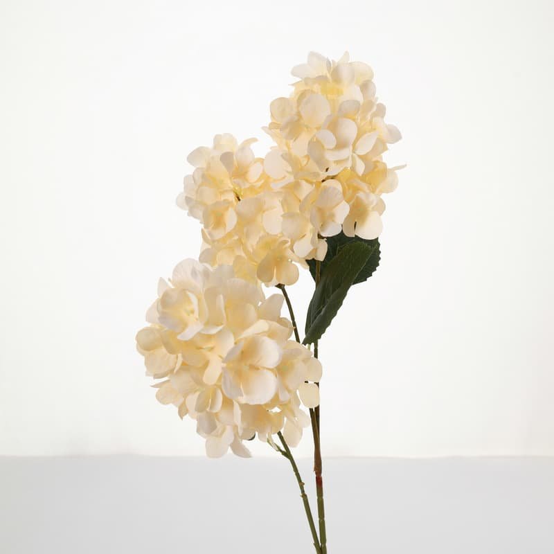 White Hydrangea Artificial Flowers For Home And Party Decoration 4 White Hydrangea Artificial Flowers For Home And Party Decoration 17