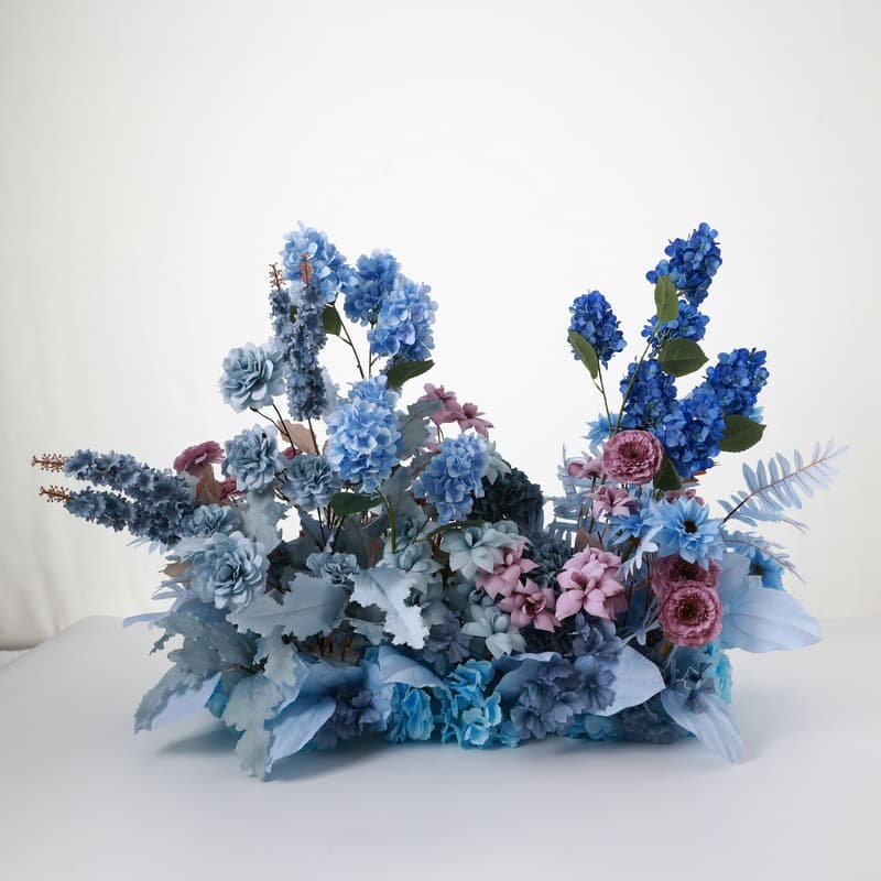 White Hydrangea Artificial Flowers For Home And Party Decoration 20 White Hydrangea Artificial Flowers For Home And Party Decoration 2