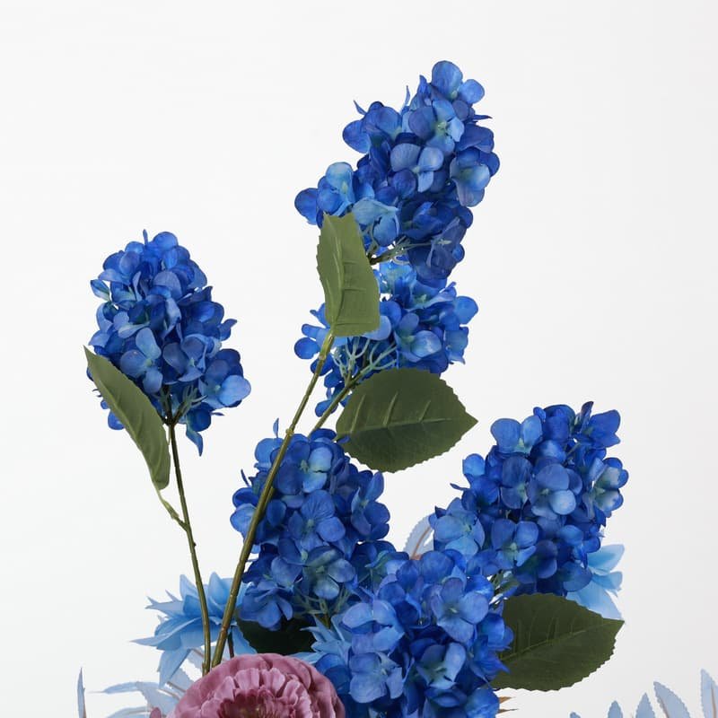 White Hydrangea Artificial Flowers For Home And Party Decoration 18 White Hydrangea Artificial Flowers For Home And Party Decoration 4