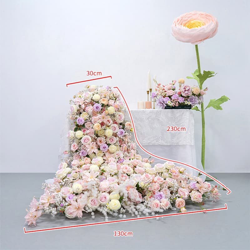 Artificial Flower Table Runner Waterfall Flower Trailed Floral Decoration 6 artificial flower table runner Waterfall Flower Trailed Floral Decoration 6
