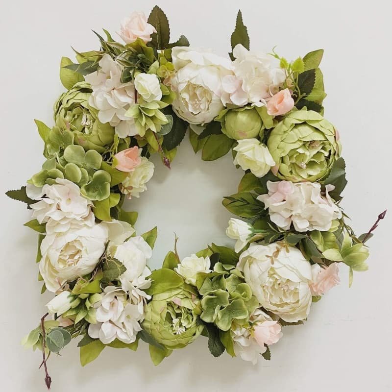 Artificial Wreaths Wholesale – Premium Decorative Floral Wreaths 12 Faux floral wreath centerpiece