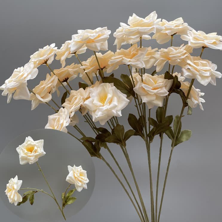 Wholesale 130 Kinds Champagne Artificial Flowers for Home & Event Decoration 22 Champagne Artificial Flowers 118