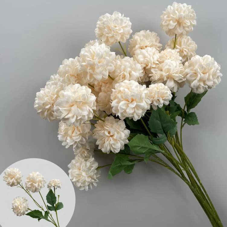 Wholesale 130 Kinds Champagne Artificial Flowers for Home & Event Decoration 7 Champagne Artificial Flowers 135