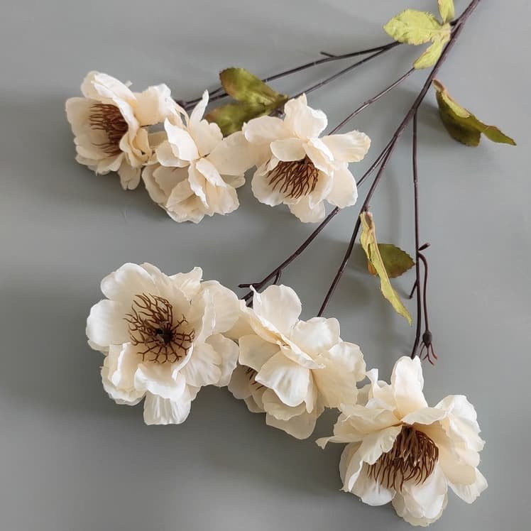 Wholesale 130 Kinds Champagne Artificial Flowers for Home & Event Decoration 57 Champagne Artificial Flowers 82
