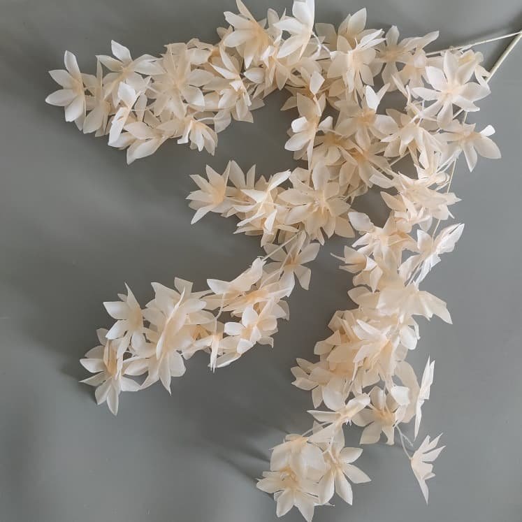 Wholesale 130 Kinds Champagne Artificial Flowers for Home & Event Decoration 56 Champagne Artificial Flowers 83