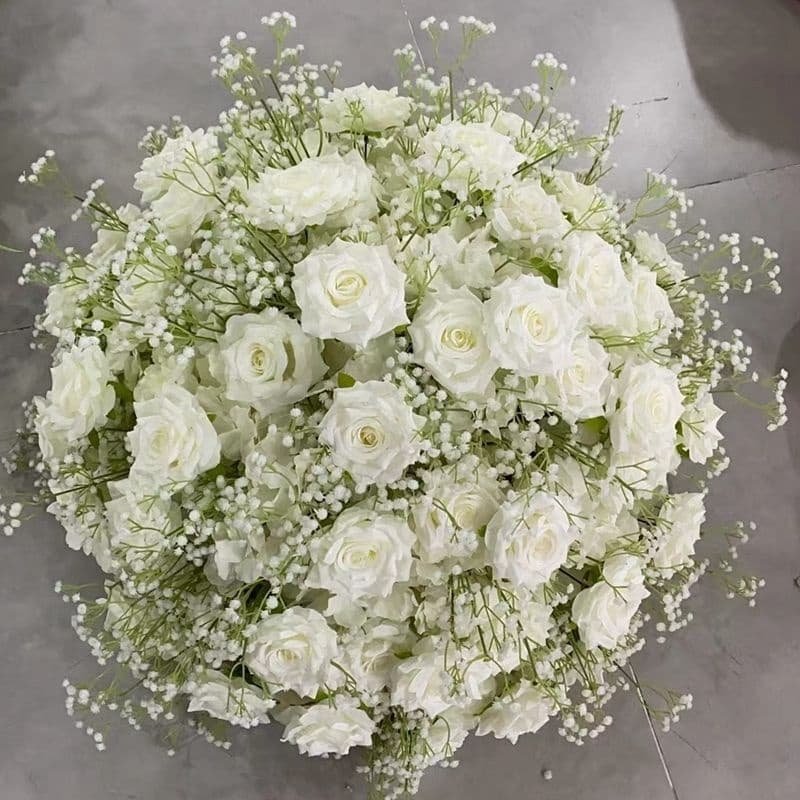 Silk Flower Arrangements Centerpieces for Wedding Table 32 Minimalist artificial flower centerpiece