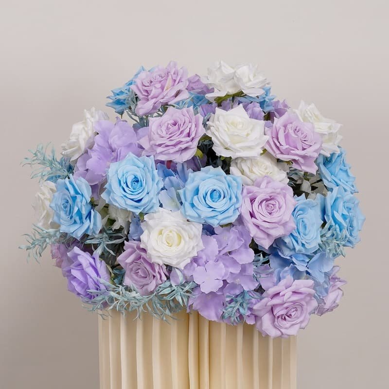 Silk Flower Arrangements Centerpieces for Wedding Table 29 Colorful artificial flower centerpiece for holiday parties
