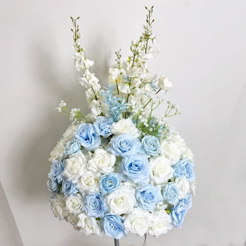 Silk Flower Arrangements Centerpieces for Wedding Table 60 Elegant artificial floral arrangement for upscale banquets