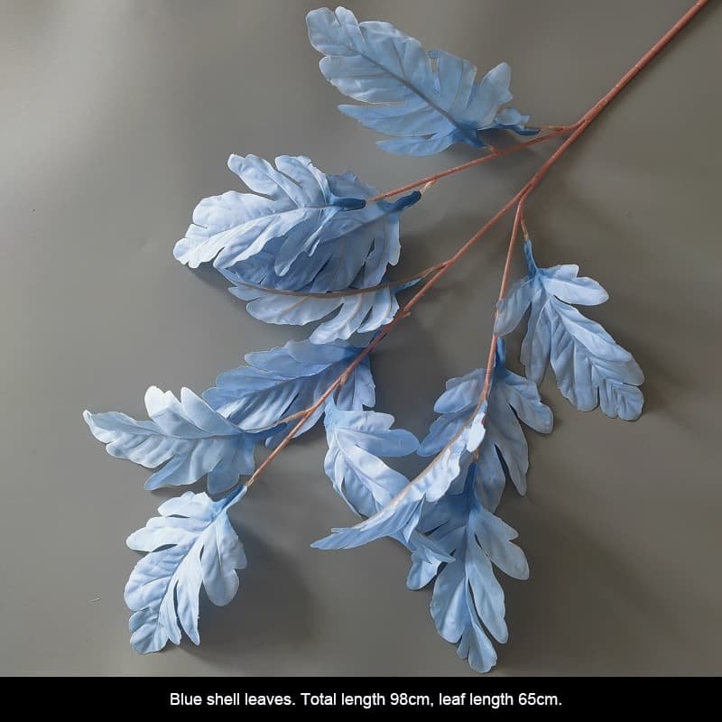 Realistic Blue Faux Flowers for Weddings & Events 77 artificial blue flowers 15