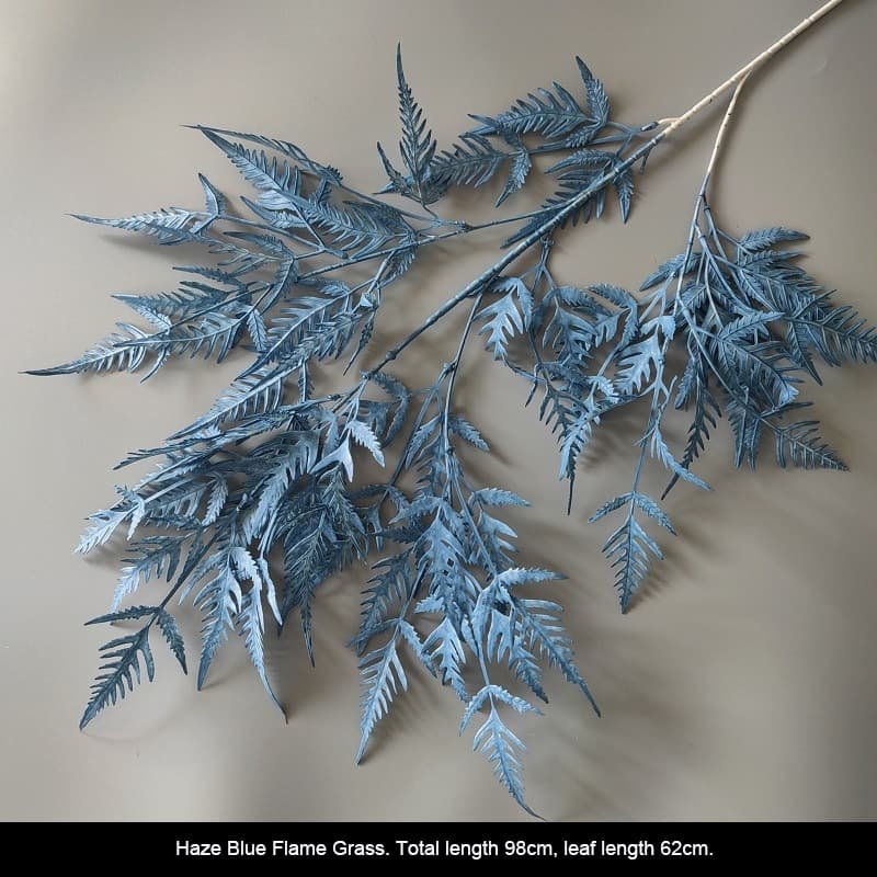 Realistic Blue Faux Flowers for Weddings & Events 76 artificial blue flowers 16