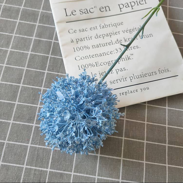 Realistic Blue Faux Flowers for Weddings & Events 66 artificial blue flowers 26