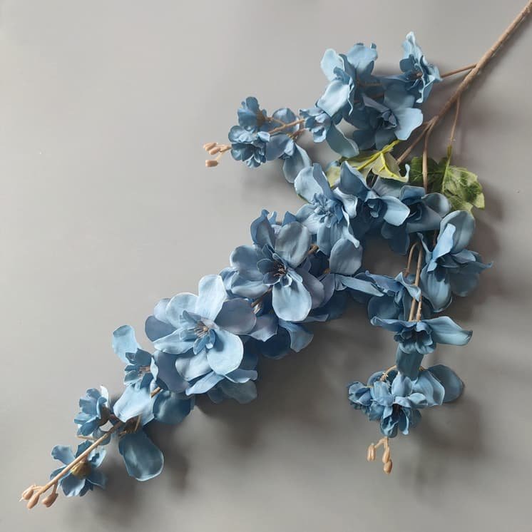 Realistic Blue Faux Flowers for Weddings & Events 59 artificial blue flowers 33