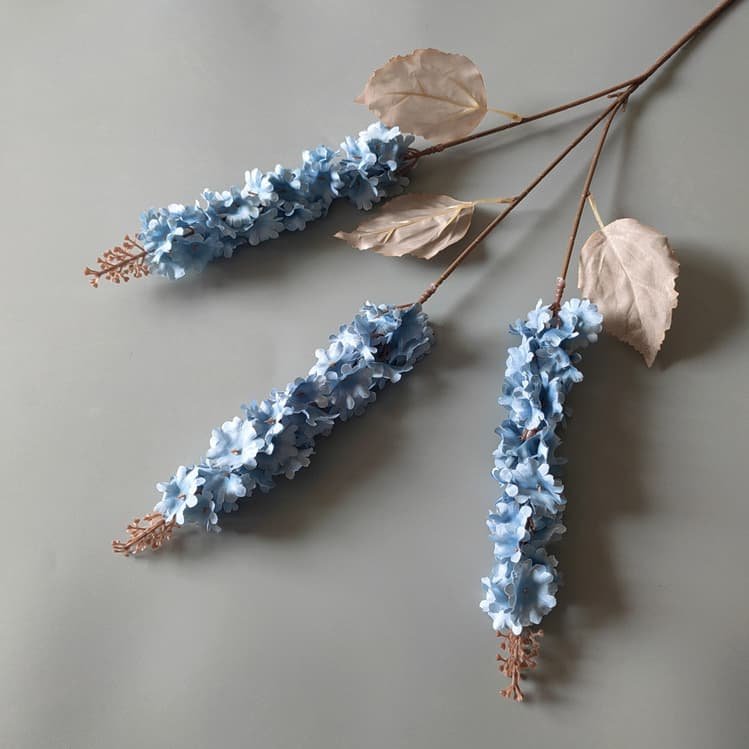 Realistic Blue Faux Flowers for Weddings & Events 58 artificial blue flowers 34