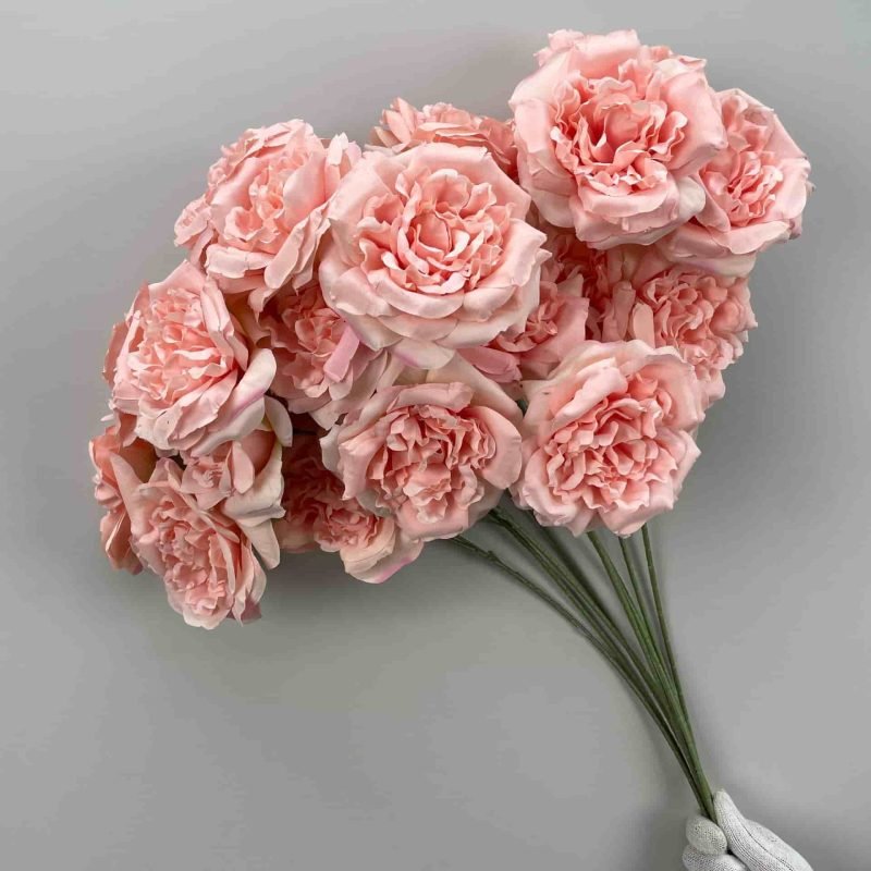 artificial flowers pink 4