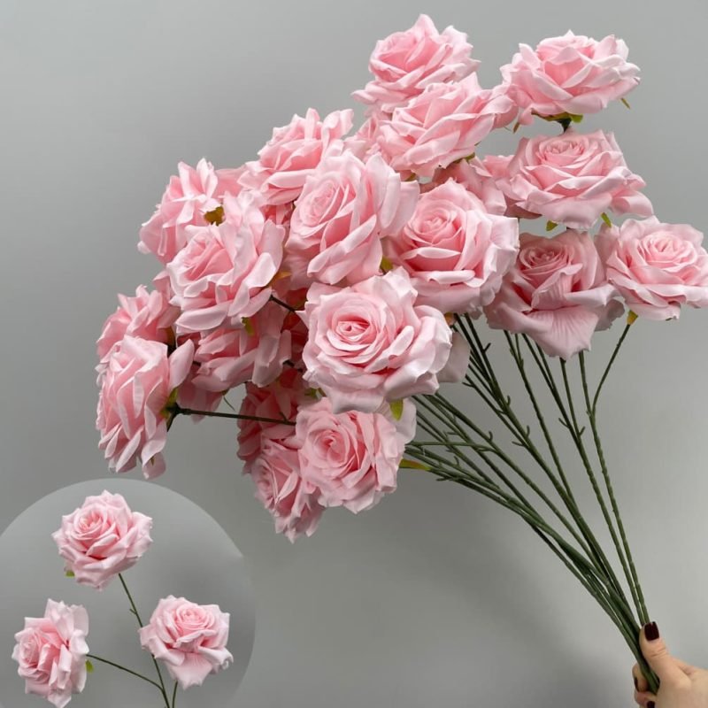 artificial flowers pink 62