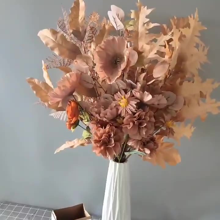 Artificial Fall Flowers In Bulk For Wedding, Home & Event Decoration 40 autumn artificial flowers 1