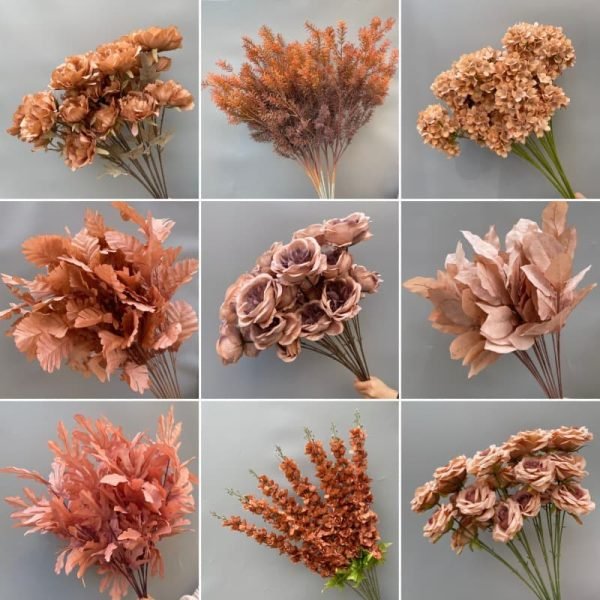 Artificial Fall Flowers In Bulk For Wedding, Home & Event Decoration