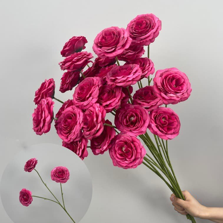 Wholesale Fuchsia Artificial Flowers for Wedding, Home & Event Décor 2 fuchsia artificial flowers 1