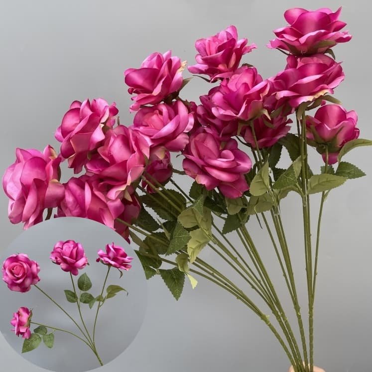 Wholesale Fuchsia Artificial Flowers for Wedding, Home & Event Décor 29 fuchsia artificial flowers 32