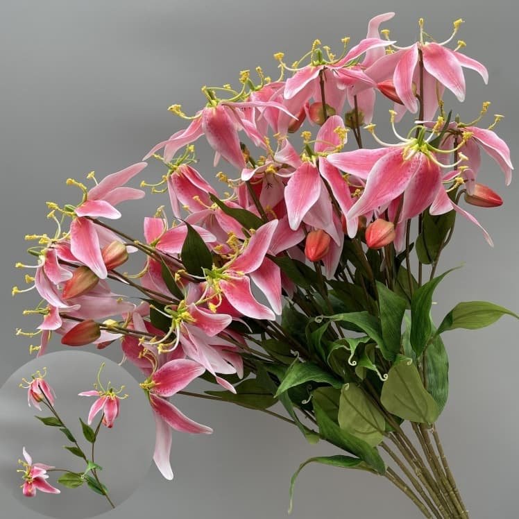 Wholesale Fuchsia Artificial Flowers for Wedding, Home & Event Décor 15 fuchsia artificial flowers 46