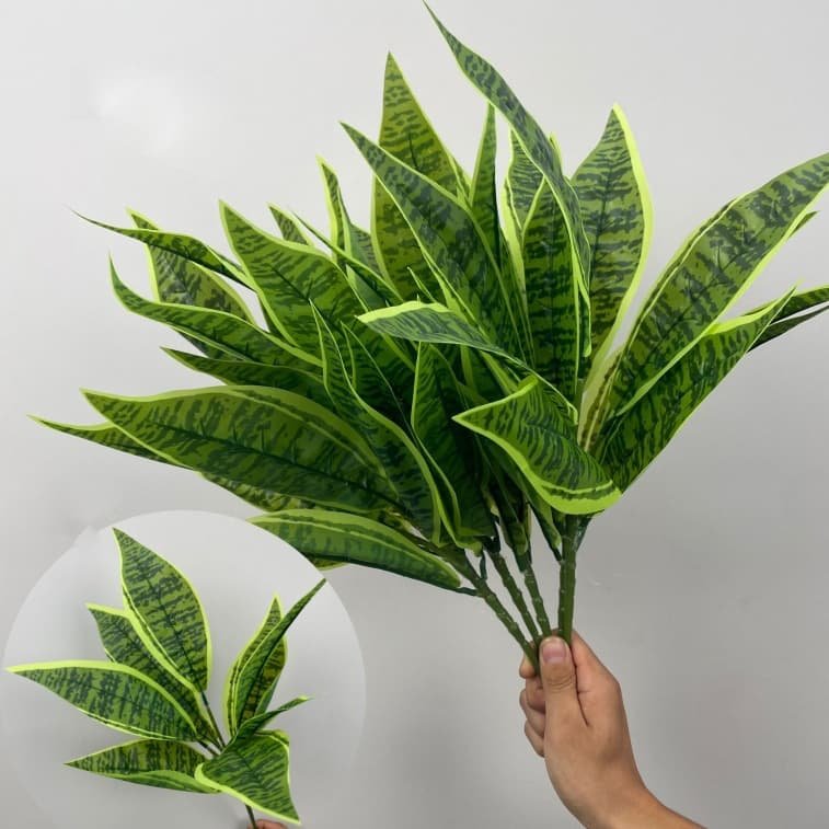 100 Kinds Green Artificial Flowers With Rose , Tulip , Monstera Deliciosa 56 green artificial flowers 106