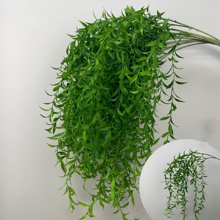 100 Kinds Green Artificial Flowers With Rose , Tulip , Monstera Deliciosa 48 green artificial flowers 114