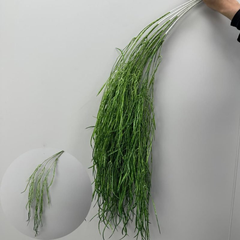 100 Kinds Green Artificial Flowers With Rose , Tulip , Monstera Deliciosa 44 green artificial flowers 118