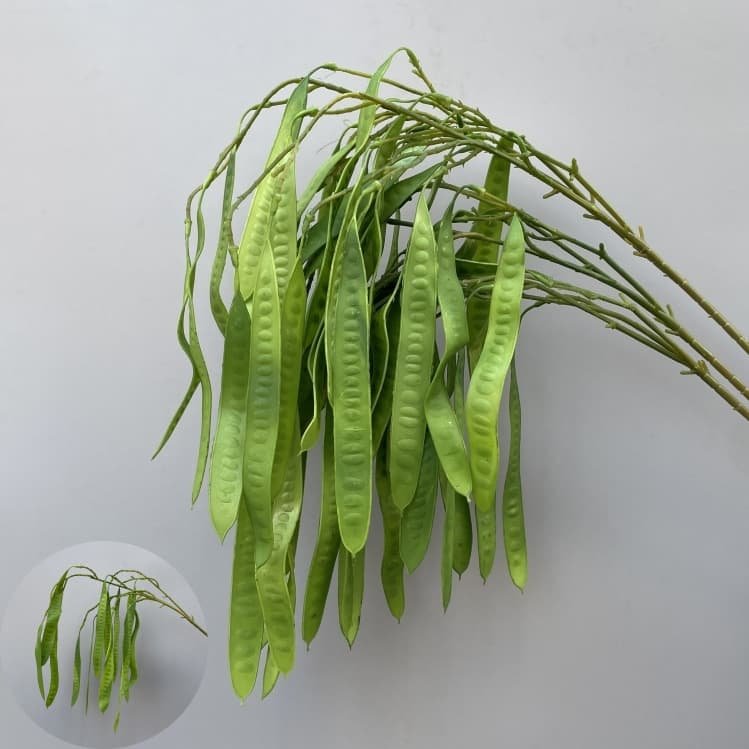 100 Kinds Green Artificial Flowers With Rose , Tulip , Monstera Deliciosa 33 green artificial flowers 130